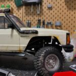 Badass snorkel is fitted #scalemodel #jeepcherokee…